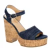 Michael By Michael Shannon Womens Maria Wedge Sandal - Denim 2 Michael By Michael Shannon Womens Maria Wedge Sandal - Denim -Shoe Style Sales US 01 203328 00