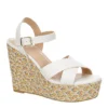 Michael By Michael Shannon Womens Luna Wedge Sandal - White 2 Michael By Michael Shannon Womens Luna Wedge Sandal - White -Shoe Style Sales US 01 203329 00