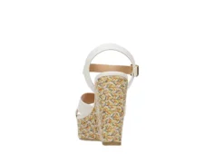 Michael By Michael Shannon Womens Luna Wedge Sandal - White -Shoe Style Sales US 01 203329 04