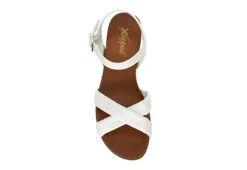 Xappeal Womens Rayna Sandal - White -Shoe Style Sales US 01 203330 05