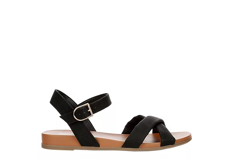 Xappeal Womens Rayna Sandal - Black 4 Xappeal Womens Rayna Sandal - Black - Image 2