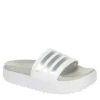 Adidas Womens Adilette Platform Slide Sandal - White 1 Adidas Womens Adilette Platform Slide Sandal - White -Shoe Style Sales US 01 203333 00