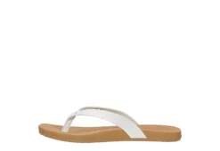 Reef Womens Stella Court Flip Flop Sandal - White -Shoe Style Sales US 01 203340 03
