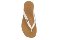 Reef Womens Stella Court Flip Flop Sandal - White -Shoe Style Sales US 01 203340 05
