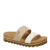 Reef Womens Banded Horizon Hi Slide Sandal - Sand -Shoe Style Sales US 01 203342 00