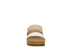 Reef Womens Banded Horizon Hi Slide Sandal - Sand -Shoe Style Sales US 01 203342 02