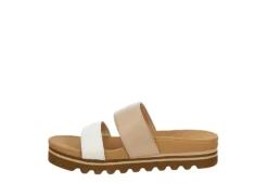 Reef Womens Banded Horizon Hi Slide Sandal - Sand -Shoe Style Sales US 01 203342 03