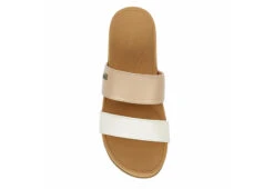 Reef Womens Banded Horizon Hi Slide Sandal - Sand -Shoe Style Sales US 01 203342 05