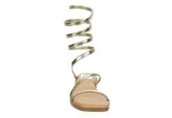 Dv By Dolce Vita Womens Maralin Flat Sandal - Gold -Shoe Style Sales US 01 203350 02
