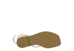 Dv By Dolce Vita Womens Maralin Flat Sandal - Gold -Shoe Style Sales US 01 203350 06