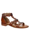 Michael By Michael Shannon Womens Kelsey Gladiator Sandal - Cognac -Shoe Style Sales US 01 203359 00