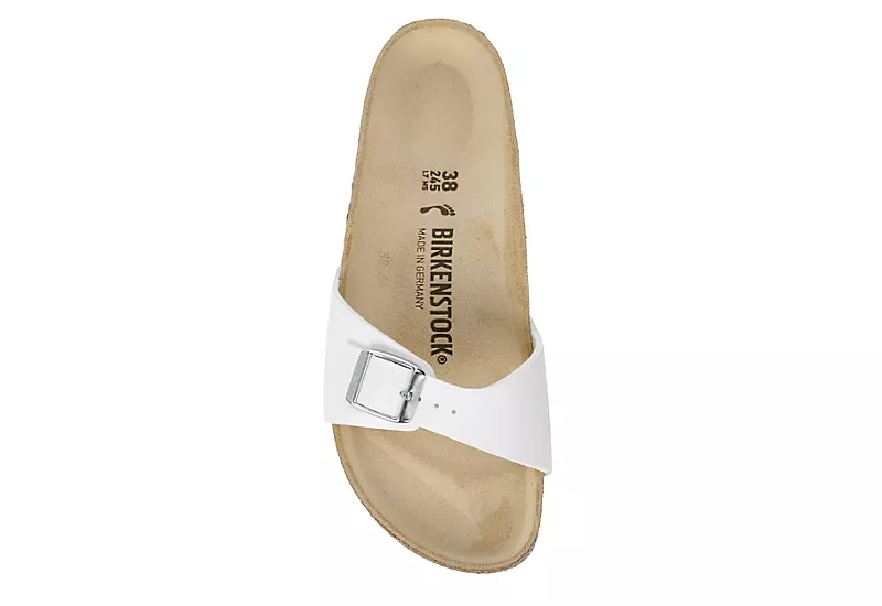 Birkenstock Womens Madrid Footbed Sandal - White 8 Birkenstock Womens Madrid Footbed Sandal - White - Image 6