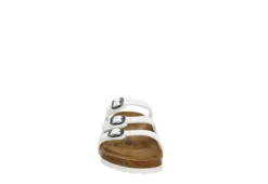 Birkenstock Womens Florida Soft Footbed Sandal - White 11 Birkenstock Womens Florida Soft Footbed Sandal - White -Shoe Style Sales US 01 203373 02