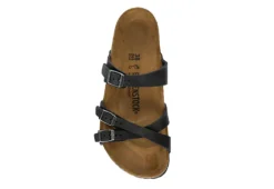 Birkenstock Womens France Footbed Sandal - Black -Shoe Style Sales US 01 203374 05