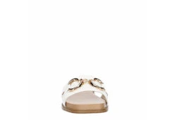 Michael By Michael Shannon Womens Jade Slide Sandal - White -Shoe Style Sales US 01 203385 02