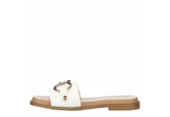 Michael By Michael Shannon Womens Jade Slide Sandal - White -Shoe Style Sales US 01 203385 03