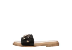 Michael By Michael Shannon Womens Jade Slide Sandal - Black -Shoe Style Sales US 01 203386 03