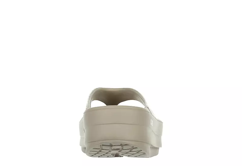 Oofos Womens Oomega Flip Flop Sandal - Khaki 7 Oofos Womens Oomega Flip Flop Sandal - Khaki - Image 5