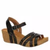 Bjorndal Womens Lily Wedge Sandal - Black 1 Bjorndal Womens Lily Wedge Sandal - Black -Shoe Style Sales US 01 203399 00
