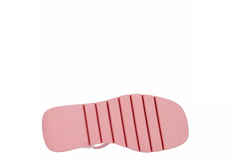 Madden Girl Womens Vaultt Wedge Sandal - Pink 9 Madden Girl Womens Vaultt Wedge Sandal - Pink - Image 7