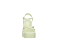 Madden Girl Womens Vaultt Wedge Sandal - Pale Green -Shoe Style Sales US 01 203412 02