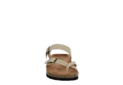 White Mountain Womens Gracie Footbed Sandal - Tan 11 White Mountain Womens Gracie Footbed Sandal - Tan -Shoe Style Sales US 01 203417 02