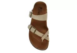 White Mountain Womens Gracie Footbed Sandal - Tan 14 White Mountain Womens Gracie Footbed Sandal - Tan -Shoe Style Sales US 01 203417 05