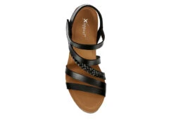 Xappeal Womens Maggy Wedge Sandal - Black -Shoe Style Sales US 01 203423 05