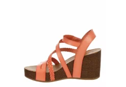 Xappeal Womens Maggy Wedge Sandal - Coral -Shoe Style Sales US 01 203424 03