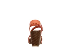 Xappeal Womens Maggy Wedge Sandal - Coral -Shoe Style Sales US 01 203424 04