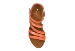 Xappeal Womens Maggy Wedge Sandal - Coral -Shoe Style Sales US 01 203424 05