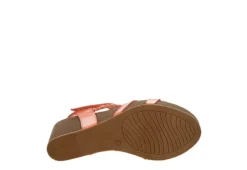 Xappeal Womens Maggy Wedge Sandal - Coral -Shoe Style Sales US 01 203424 06