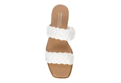 Michael By Michael Shannon Womens Patrice Wedge Sandal - White 14 Michael By Michael Shannon Womens Patrice Wedge Sandal - White -Shoe Style Sales US 01 203429 05