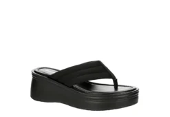 Limelight Womens Nina Flip Flop Sandal - Black