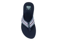 Reef Womens Spring Woven Flip Flop Sandal - Navy 14 Reef Womens Spring Woven Flip Flop Sandal - Navy -Shoe Style Sales US 01 203441 05