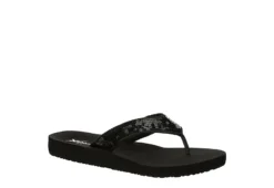 Xappeal Womens Samantha Flip Flop Sandal - Black