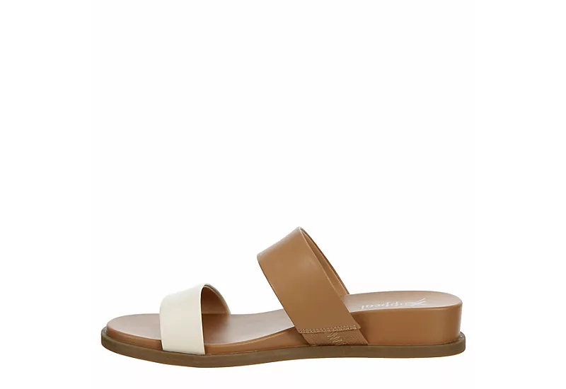 Xappeal Womens Edith Slide Sandal - Tan 6 Xappeal Womens Edith Slide Sandal - Tan - Image 4