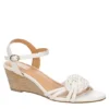 Lauren Blakwell Womens Etta Sandal - Ivory 2 Lauren Blakwell Womens Etta Sandal - Ivory -Shoe Style Sales US 01 203500 00