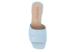 Journee Collection Womens Elidia Slip On Sandal - Blue 14 Journee Collection Womens Elidia Slip On Sandal - Blue -Shoe Style Sales US 01 203583 05