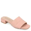 Journee Collection Womens Elidia Slip On Sandal - Blush -Shoe Style Sales US 01 203586 00