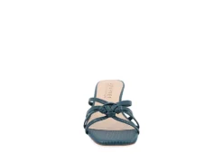 Journee Collection Womens Blayke Wedge Slip On Sandal - Blue 11 Journee Collection Womens Blayke Wedge Slip On Sandal - Blue -Shoe Style Sales US 01 203692 02