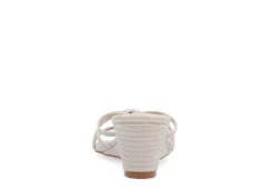 Journee Collection Womens Blayke Wedge Slip On Sandal - Beige 13 Journee Collection Womens Blayke Wedge Slip On Sandal - Beige -Shoe Style Sales US 01 203696 04