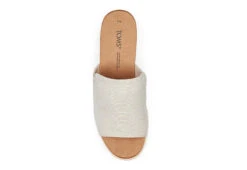 Toms Womens Diana Mule Sandal - Natural -Shoe Style Sales US 01 203718 03