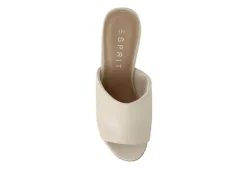 Esprit Womens Tayce Slide Sandal - Ivory -Shoe Style Sales US 01 203796 04