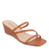 Journee Collection Womens Takarah Low Wedge Sandal - Brown -Shoe Style Sales US 01 203885 00