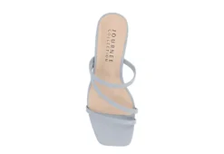 Journee Collection Womens Takarah Wedge Slip On Sandal - Blue -Shoe Style Sales US 01 203886 05