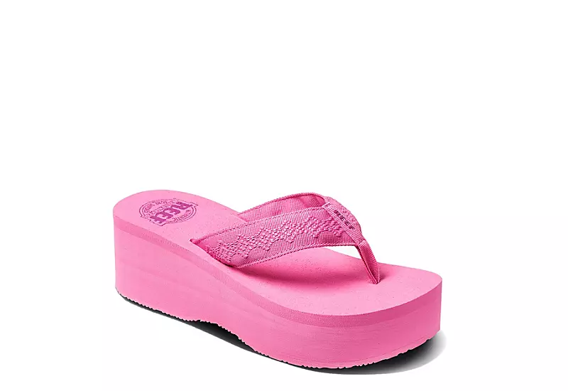 Reef Womens Sandy Hi Flip Flop Sandal - Pink 3 Reef Womens Sandy Hi Flip Flop Sandal - Pink