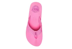 Reef Womens Sandy Hi Flip Flop Sandal - Pink 11 Reef Womens Sandy Hi Flip Flop Sandal - Pink -Shoe Style Sales US 01 203907 02
