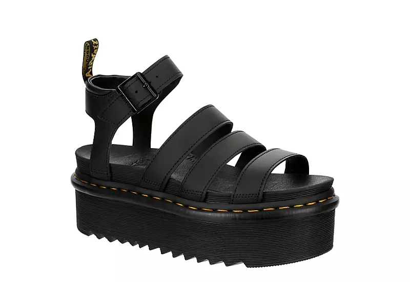 Dr. Martens Dr.martens Womens Blaire Quad Hydro Sandal - Black 3 Dr. Martens Dr.martens Womens Blaire Quad Hydro Sandal - Black