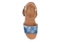 Toms Womens Diana Wedge Sandal - Denim 12 Toms Womens Diana Wedge Sandal - Denim -Shoe Style Sales US 01 204095 03